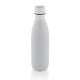 Eureka einwandige Wasserflasche aus RCS rec. Stainless-Steel weiß