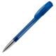 Kugelschreiber Deniro mit Metallspitze Frosty gefrostet hellblau