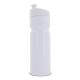 Sportflasche mit Rand 750ml weiss / weiss