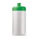 Sportflasche auf Biobasis 500ml basic weiss / grün