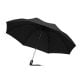 Reversibler Regenschirm schwarz