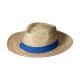 Strohhut 'Austin' natur/blau