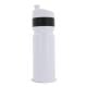 Sportflasche mit Rand 750ml weiss / schwarz