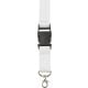 Lanyard aus Polyester Bobbi weiß