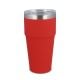 T-Ceramic Softtouch Becher 500 ml rot