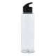 Loop Flasche transparent R-PET 600ml transparent schwarz