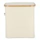 InSideOut faltbarer Korb mit Deckel Sogne 40,5 x 33 x 42cm ecru