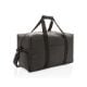 Schicke PU Wochenendtasche schwarz