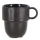 Sagaform Inka Becher mit Ohr 270ml schwarz