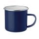 Vintage Kaffeebecher blau