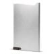 Aluminium Kartenhalter silber