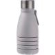 Faltbare Silikon-Trinkflasche 550 ml Erin grau