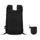 Faltbarer Sport-Rucksack schwarz