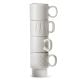 Sagaform Kaffee undamp, Mehr Espressotasse 4-tlg. 100ml weiss
