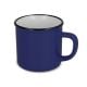 Emaille-Stil Keramikbecher 280ml blau