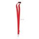 Lanyard RPET 20mm rot