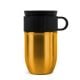 Sagaform Ted isolierter Becher, 280ml auslaufsicher und spülmaschinenfest gold