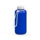 Trinkflasche 'Refresh', 1,0 l, inkl. Strap blau/weiß
