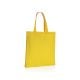Impact AWARE™ recycelte Baumwolltasche 145gr mit Boden gelb