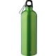 Recycelte einwandige Edelstahlflasche (750 ml) Emeric hellgrün