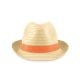 Papierstroh-Hut orange