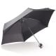 Ultraleichter 21” Regenschirm mit Hülle schwarz