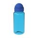 Trinkflasche 'Junior', 400 ml, RENEW transparent-blau/standard-blau pp