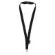 R-PET-Lanyard schwarz