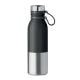 Isolierflasche  600 ml schwarz
