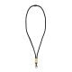 R-PET Kordel-Lanyard schwarz