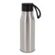 Isolierflasche mit Trageschlaufe 600ml silber