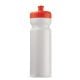 Sportflasche Bio 750ml weiss / rot