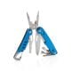 Solid Multitool mit Karabiner blau