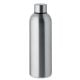 Einwandige Trinkflasche 750 ml mattsilber