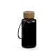 Trinkflasche 'Natural', 700 ml, inkl. Strap schwarz