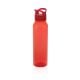 Oasis RCS recycelte PET Wasserflasche 650ml rot