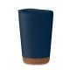 Doppelwandiger Becher 300 ml marineblau
