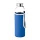 Trinkflasche Glas 500 ml königsblau