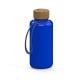 Trinkflasche 'Natural', 1,0 l, inkl. Strap blau