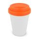 RPP Kaffeetasse Weißer Körper 250ml weiss / orange
