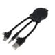 Xoopar OctopusFly Audio-Transmitter schwarz