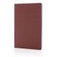 Salton Luxus Kraftpapier Notizbuch A5 kirschrot