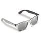 Sonnenbrille Jeffrey, zweifarbig UV400 weiss / schwarz