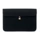 Laptoptasche Baumwolle schwarz