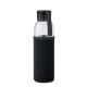 Flasche recyceltes Glas 500 ml schwarz