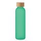 Glasflasche 500 ml transparent grün