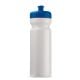 Sportflasche Bio 750ml weiss / blau