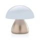 Luming wiederaufladbare USB-Tischlampe aus RCS Kunststoff bronze