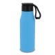 Isolierflasche mit Trageschlaufe 600ml Hellblau