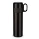 Isolierflasche mit Becher 500ml schwarz